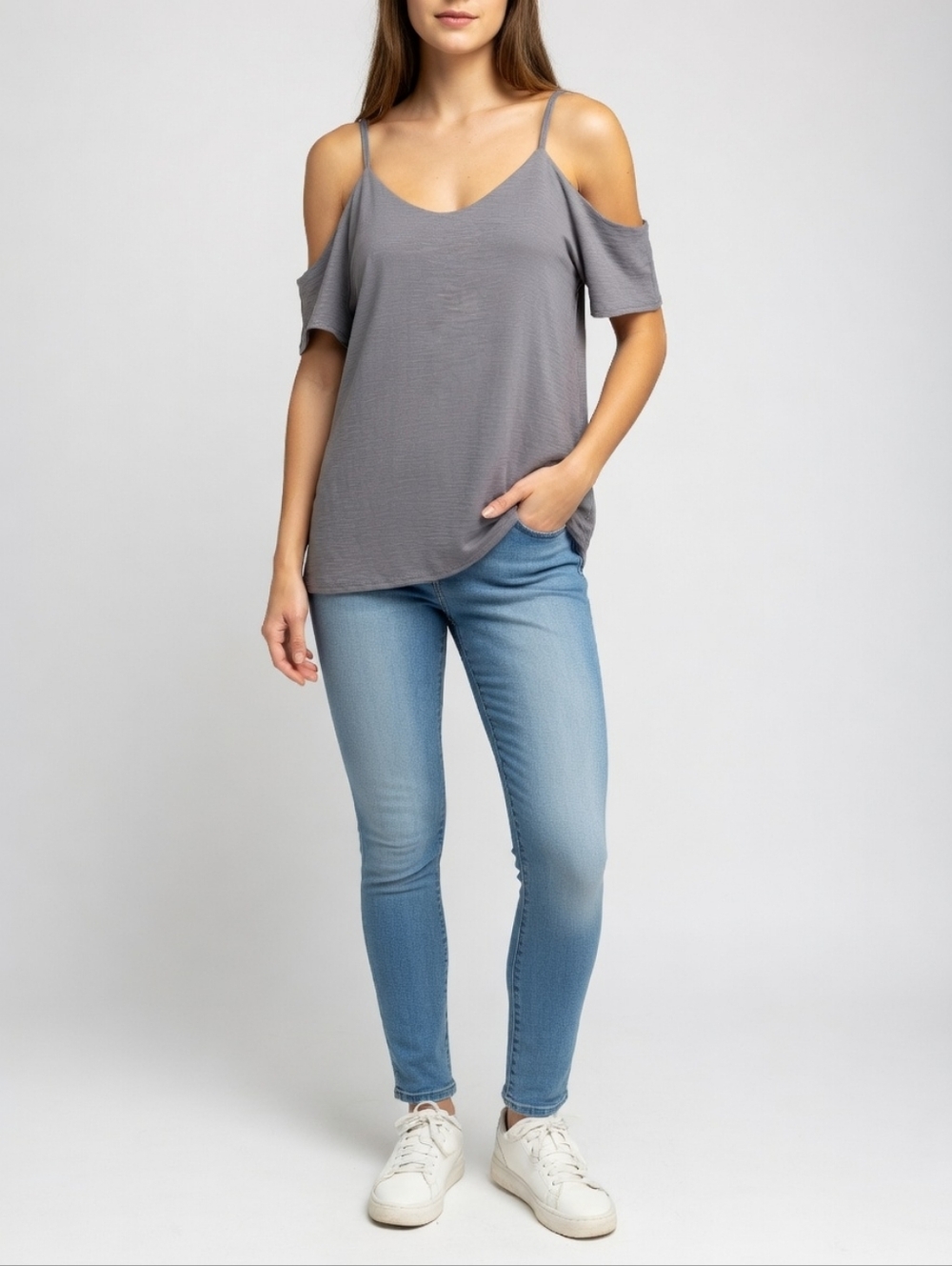 Women's  Grey Blouse
